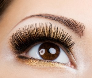 Eye glamour make-up